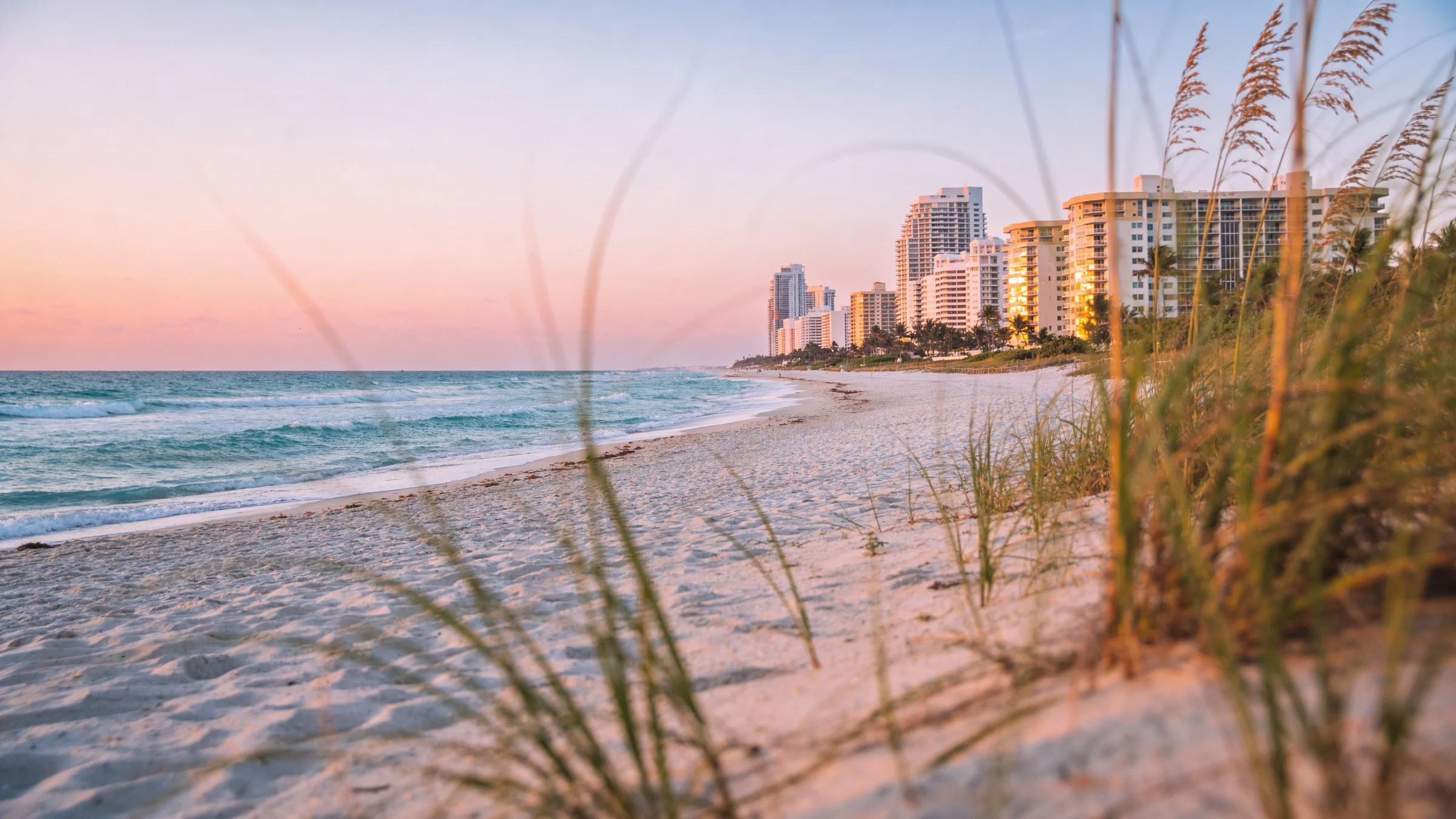 Fort Lauderdale Beach at sunrise